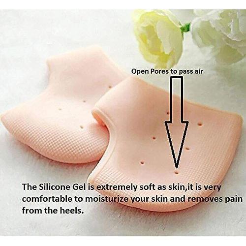 1277 Anti Crack Silicon Gel Heel Moisturizing Socks for Foot Care Men Women (Loose Pack) - SkyShopy 1277 Anti Crack Silicon Gel Heel Moisturizing Socks for Foot Care Men Women (Loose Pack) - SkyShopy